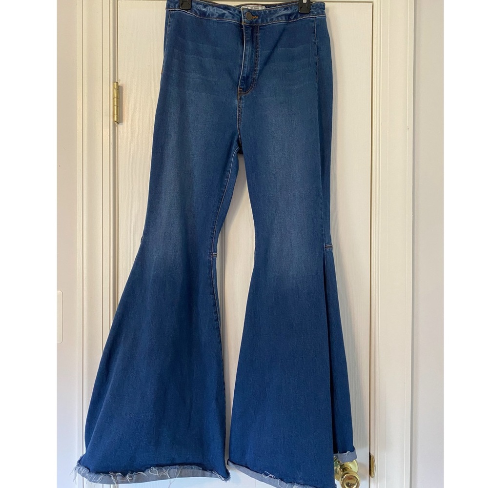 Free People Bell Bottom Jeans